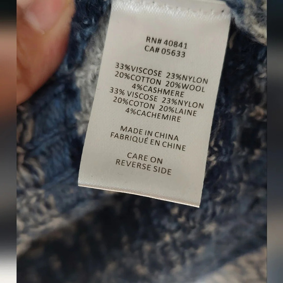 Aventura Quincy Cardigan Cotton wool cashmere blend Size XL - Picture 6 of 6